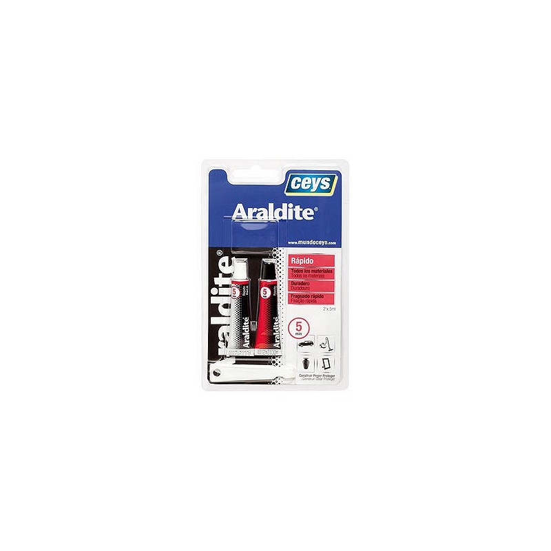 Compra Adhesivo araldite rapido 5 +5 ml CEYS 510206 al mejor precio