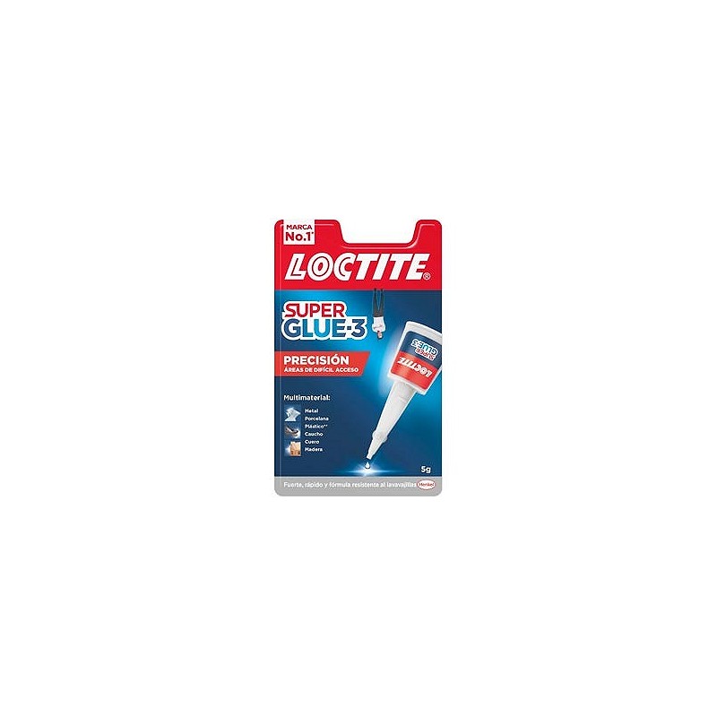 Compra Adhesivo instantaneo super glue-3 precision 5 gr LOCTITE 2640076 al mejor precio