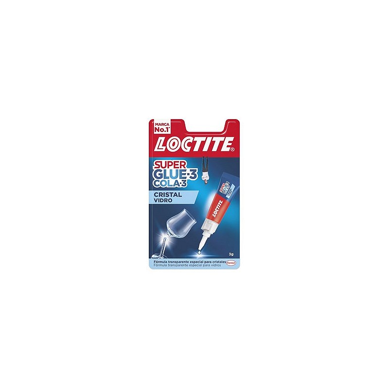 Compra Adhesivo instantaneo superglue-3 cristal 3 gr LOCTITE 2641332 al mejor precio