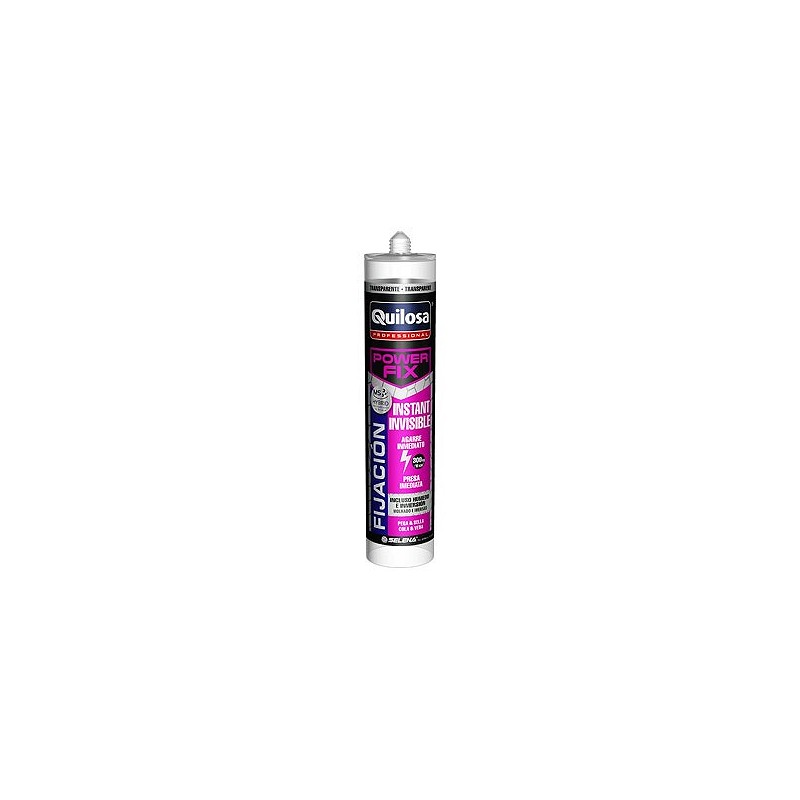 Compra Adhesivo montaje ms power fix instant invisible 295 gr transparente QUILOSA 10045462 al mejor precio