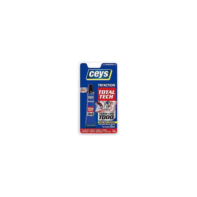 Compra Adhesivo universal total tech triaction 20 gr CEYS 507219 al mejor precio