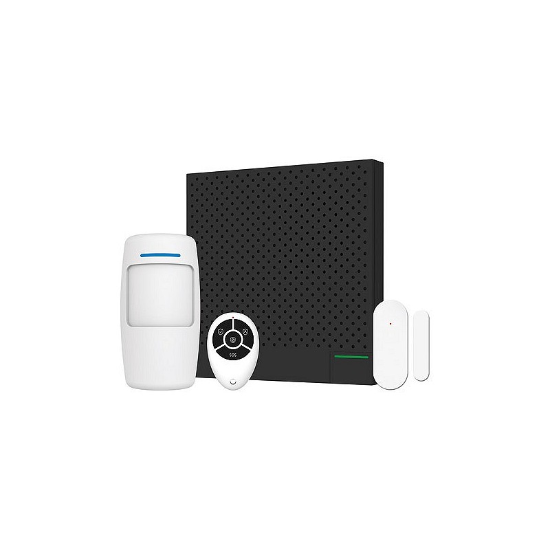 Compra ALARMA WIFI + GSM PROTECT PLUS + ACCESORIOS ENERGE 1 CENTRAL+1MANDO+1 SENSOR APER.+ 1 SENSOR MOV. ENERGEEKS EG-AWG003 al mejor precio