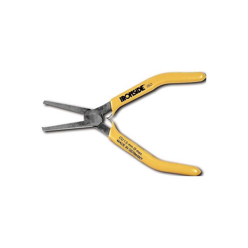 Compra Alicate corte frontal p/ electronica y precision 130 mm mango recubierto de pvc IRONSIDE 121136 al mejor precio