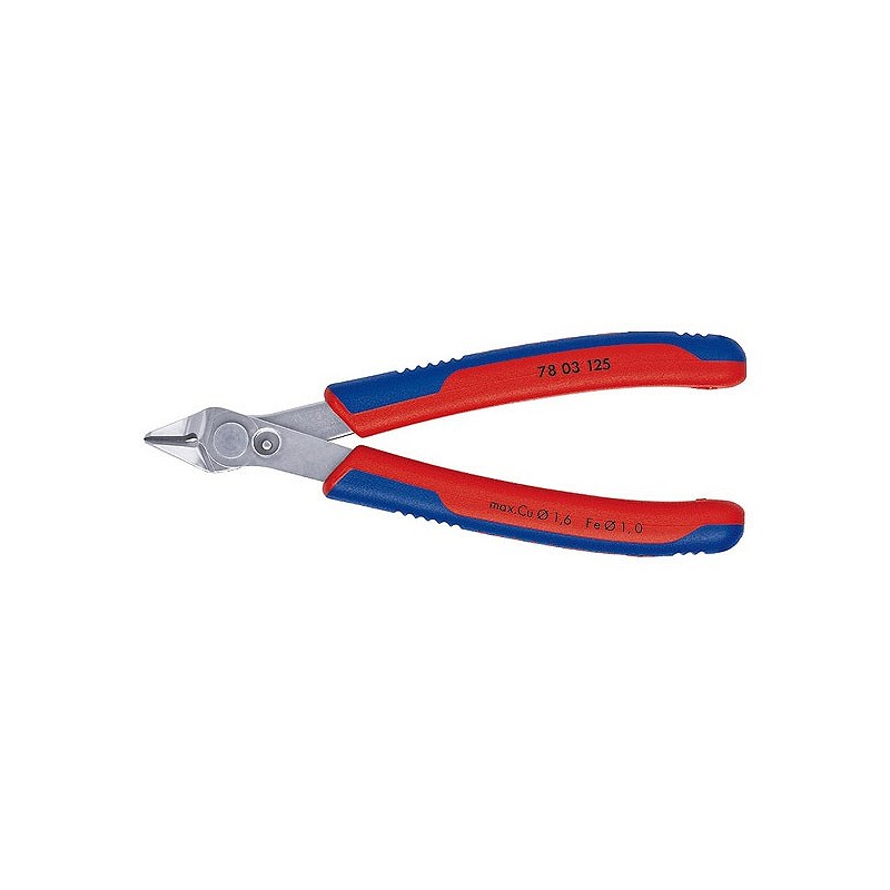 Compra Alicate electronica corte diagonal 125 mm KNIPEX PREMIUM 78 03 125 al mejor precio