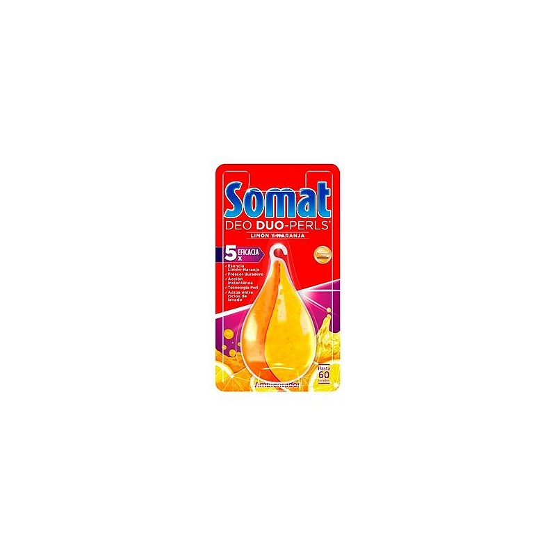 Compra Ambientador lavavajillas somat duo perls 60 lavados SOMAT 2050052 al mejor precio