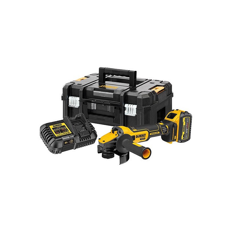 Compra Amoladora bateria diámetro 125 mm, 18 v, sin escobillas DEWALT DCG409T1-QW al mejor precio