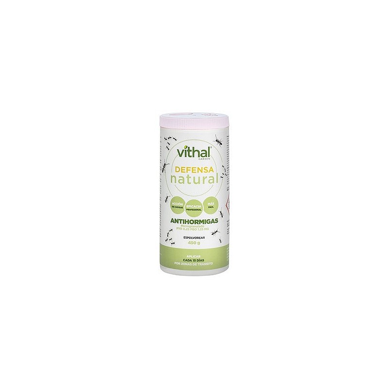 Compra Antihormigas defensa natural 450 gr VITHAL VG11301045 al mejor precio