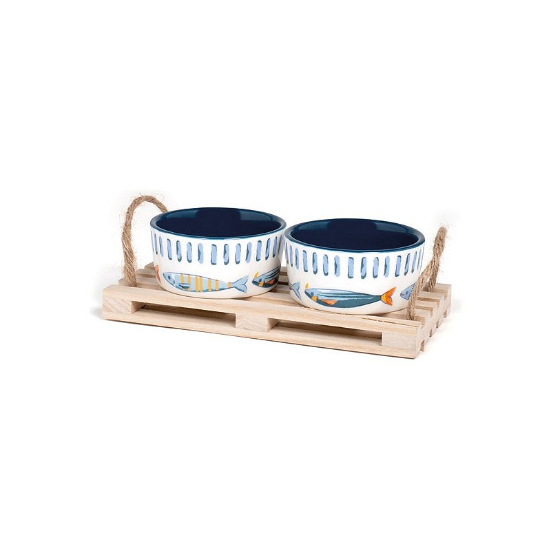 Compra Aperitivo stoneware base set 2 pzas diámetro 8,5 cm NON 9422800 al mejor precio