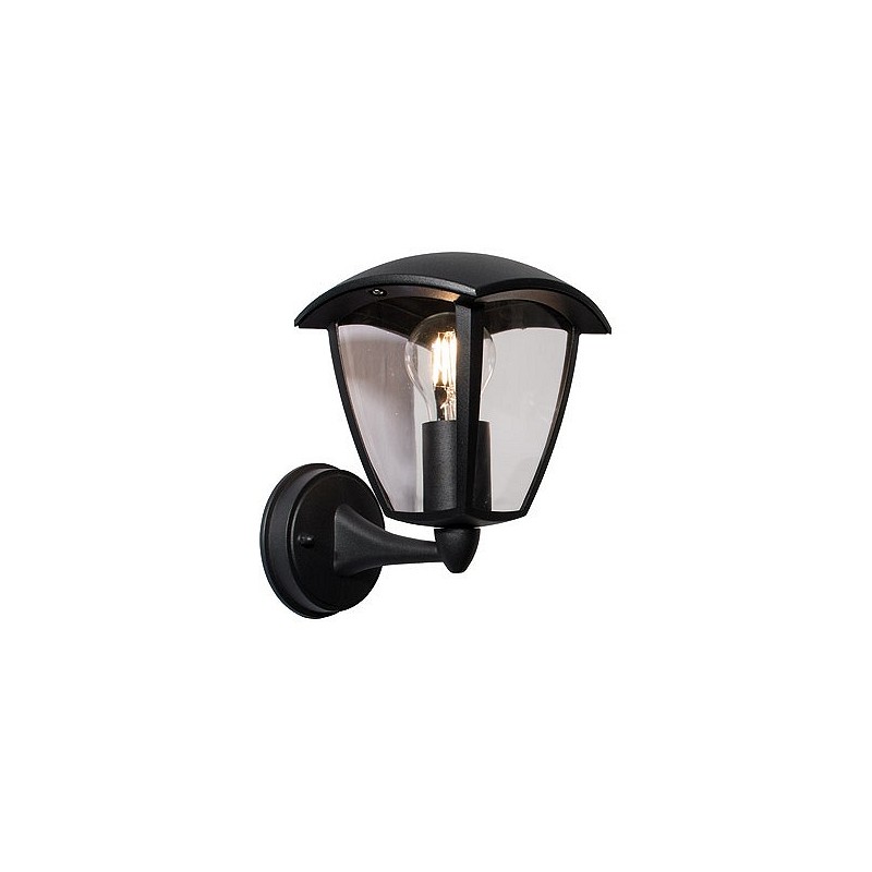 Compra Aplique exterior ip44 durham 1xe27 negro ascenden CRISTALRECORD APLIQUE EXTERIOR IP44 DURHAM CASQUILLO E27 NEGRO A 43-170-27-180 al mejor precio