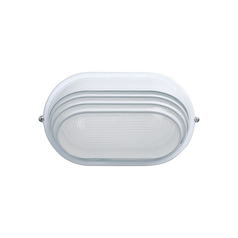 Compra Aplique exterior oval blanco ip54 e27 max. 100w LUXFORM IL556888 al mejor precio