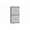 Compra Armario resina 4 puertas correderas rolling space 59 x 36 x 115 cm TERRY 1003087 al mejor precio