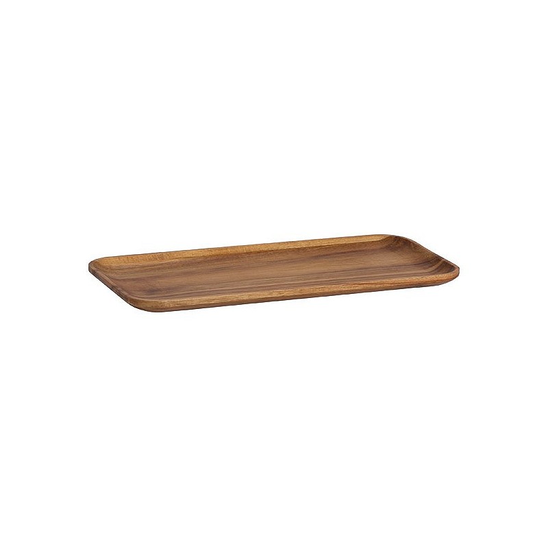 Compra Bandeja madera de acacia ANDREA 15 X 32 X 2 CM AX21056 al mejor precio