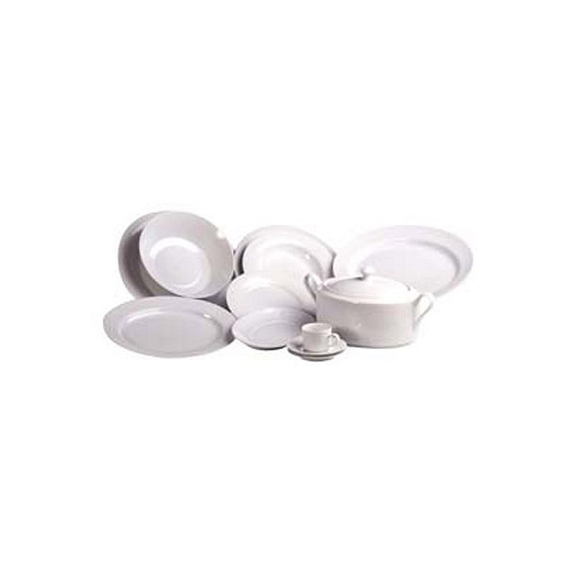 Compra Bandeja porcelana decorada 14" salina blanc 8605617 al mejor precio