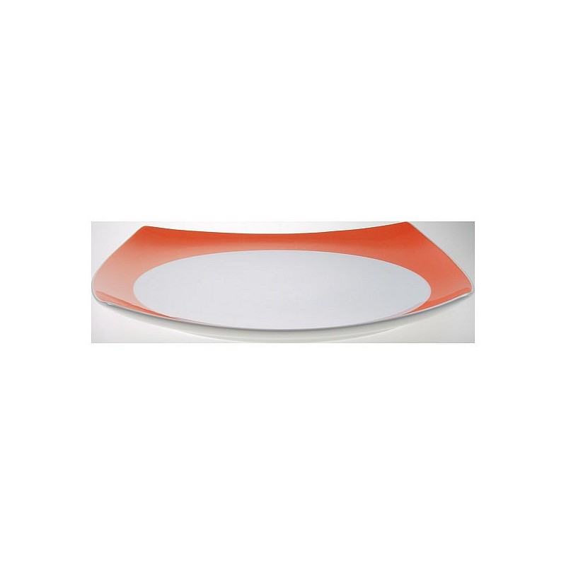 Compra Bandeja porcelana naranja 30cm lotto-4825 AMBIT 9617460 al mejor precio