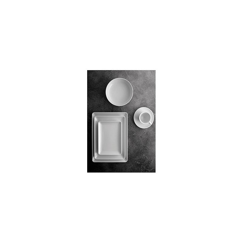 Compra Bandeja porcelana pearl blanca rectangular 17 x 23 cm NON 9004413 al mejor precio