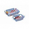 Compra Bandeja vidrio horno pyrex set 2 uds 35 x 23 cm / 27 x 17 cm NON 3312400 al mejor precio