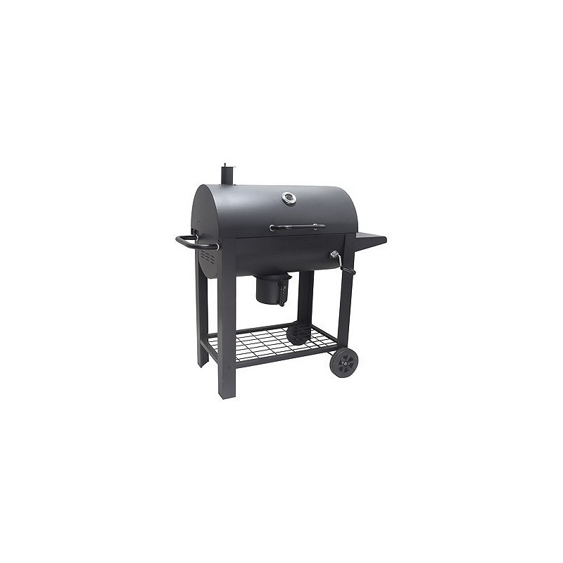 Compra BARBACOA CARBON BARRIL CON MESA AUXILIAR 116 X 58 X 118 CM NATUUR FT01-017 al mejor precio