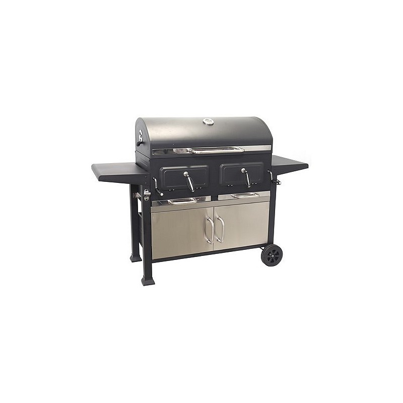 Compra BARBACOA CARBON ESTHER 162,5 X 64 X 108,5 CM NATUUR KY4524A al mejor precio