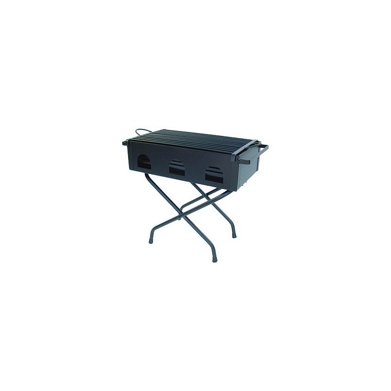 Compra Barbacoa carbon rectangular plegable 50 x 45 x 26 cm IMEX EL ZORRO 71445 al mejor precio