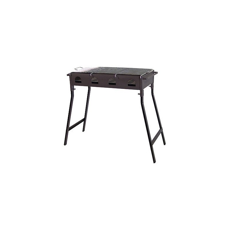 Compra Barbacoa carbon-leña rectangular con parrilla cincada g 67 x 34 x 70 cm IMEX EL ZORRO 71448 al mejor precio