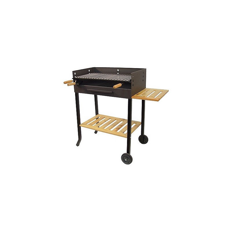 Compra Barbacoa carbon-leña rectangular hierro forjado g 93 x 68 x 40 cm IMEX EL ZORRO 71450 al mejor precio