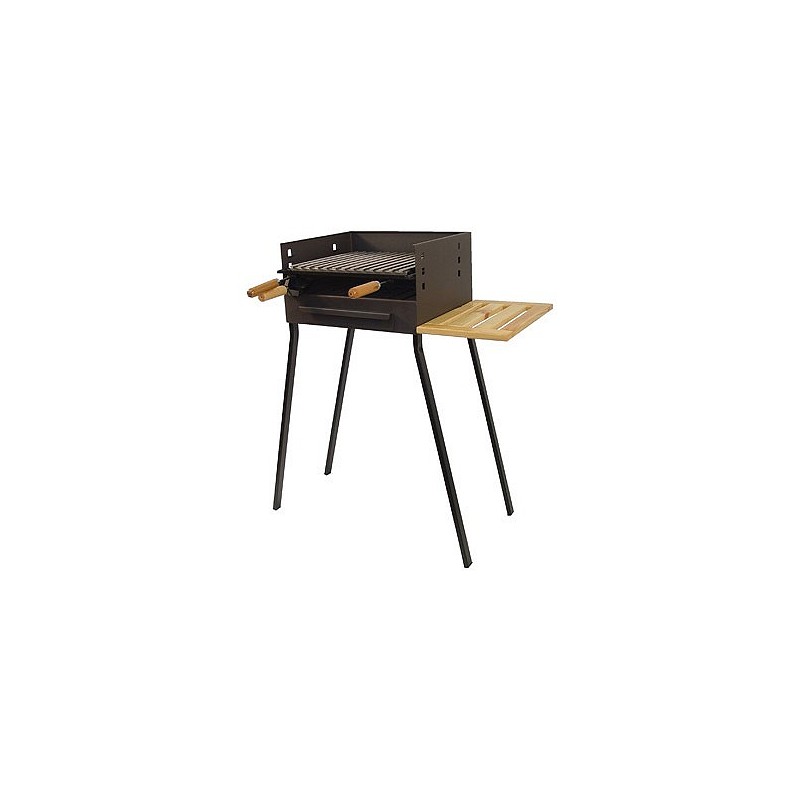 Compra Barbacoa carbon-leña rectangular hierro forjado p 91 x 44 x 37 cm IMEX EL ZORRO 71430 al mejor precio