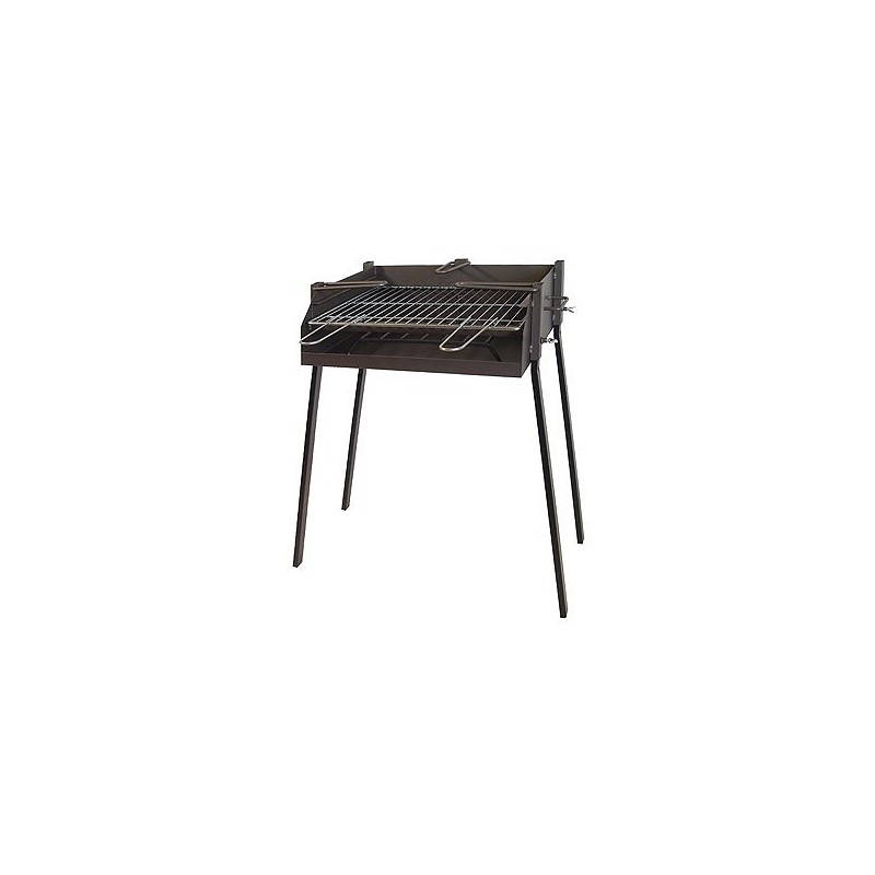 Compra Barbacoa carbon-leña rectangular soporte paellero 60 x 40 x 75 cm IMEX EL ZORRO 71585 al mejor precio