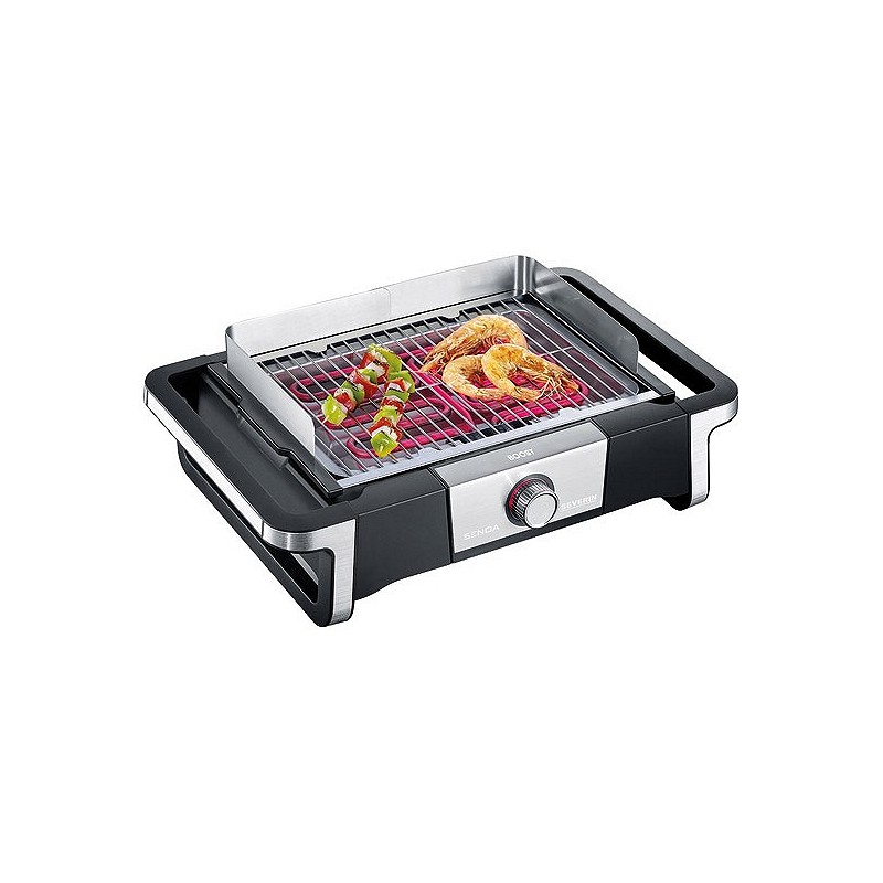 Compra BARBACOA ELECTRICA SENOA BOOST 3000 W 41,5 X 24 CM SEVERIN 8113 al mejor precio