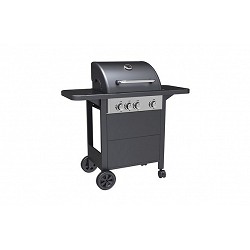 Compra BARBACOA GAS 3 QUEMADORES + 1 PARRILLA IRONSIDE GARDEN 500443 al mejor precio