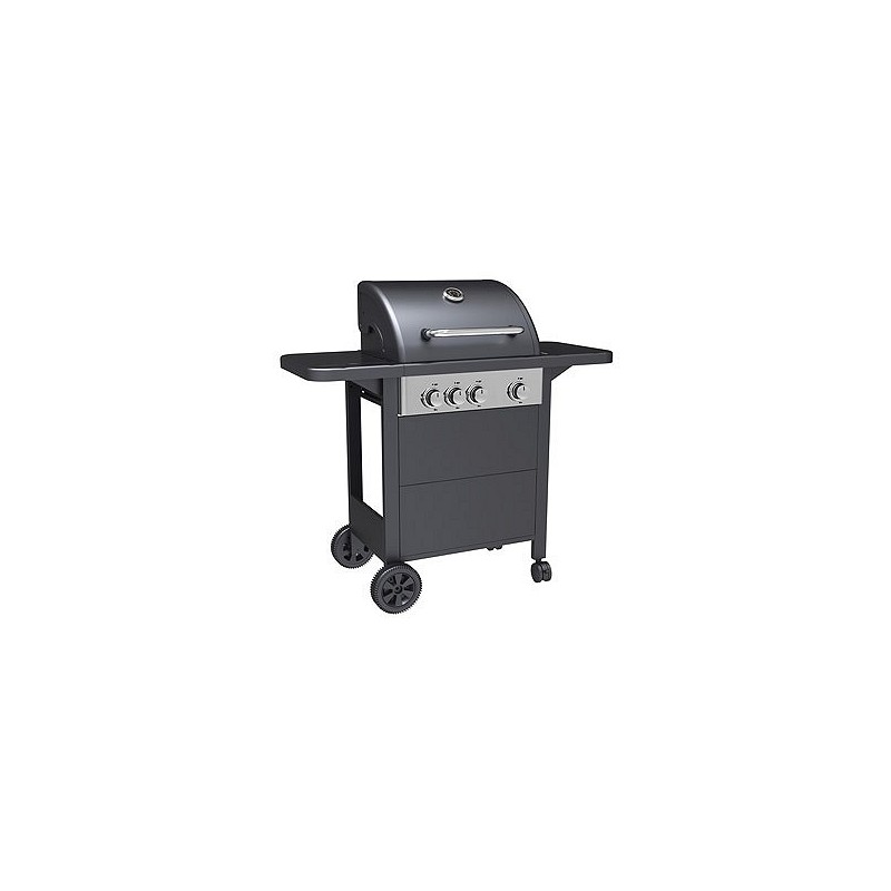 Compra BARBACOA GAS 3 QUEMADORES + 1 PARRILLA IRONSIDE GARDEN 500443 al mejor precio