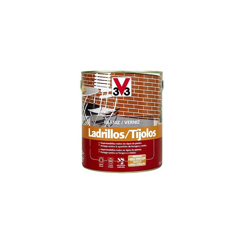 Compra Barniz exterior ladrillo incoloro mate 2,5 l V33 6861 al mejor precio