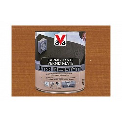 Compra Barniz interior al agua ultra resistente mate 750 ml cerezo V33 56856 al mejor precio