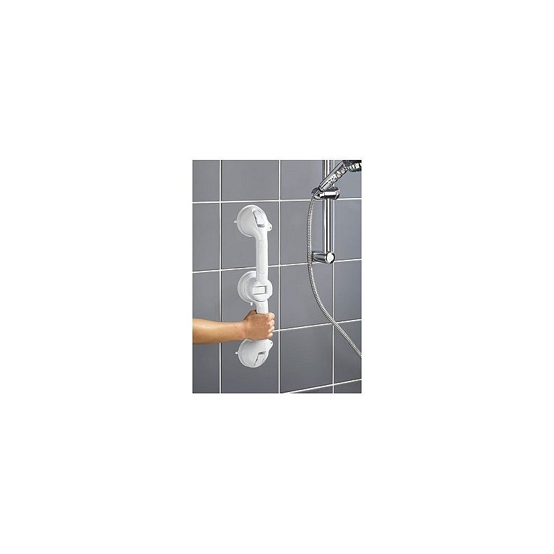 Compra Barra seguridad baño ventosa trio blanco 49.5 cm WENKO 7829 al mejor precio