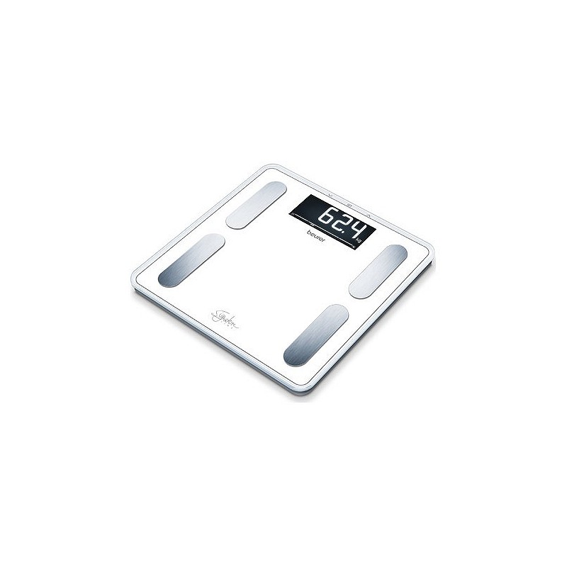 Compra Bascula baño digital diagnostica cristal blanco BEURER BF-400BLANCA al mejor precio