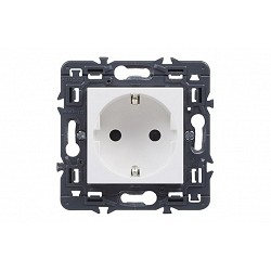 Base enchufe elec 9x9x3,8cm...