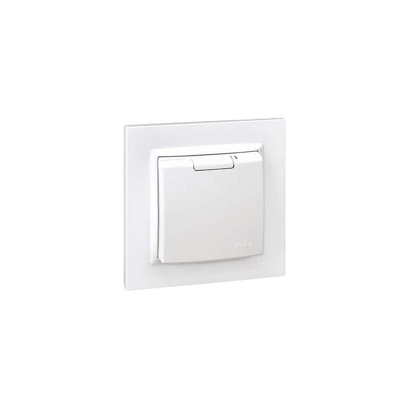 Compra Base enchufe monobloc ip44 schuko tt blanco serie 10 SIMON F1091450030 al mejor precio