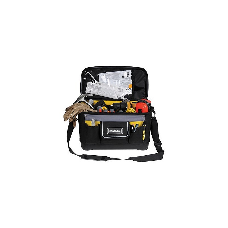 Compra Bolsa para herramientas negro tapa plana 262 x 447 x 251 mm STANLEY 1-96-193 al mejor precio