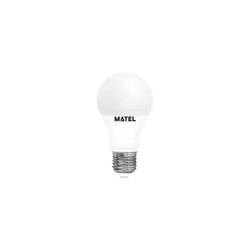 Compra Bombilla estandar led al más pc e27 luz calida 950lm 10w MATEL 21812 al mejor precio