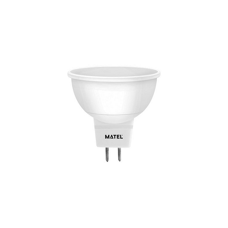 Compra Bombilla led dicroica mr16 luz calida 450lm 5w MATEL 21790 al mejor precio