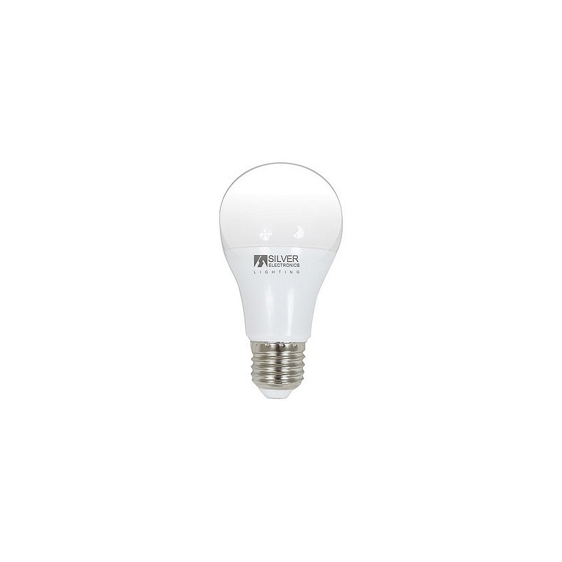 Compra Bombilla led estandar e27 luz fria 560lm 7w SILVER 981727 al mejor precio