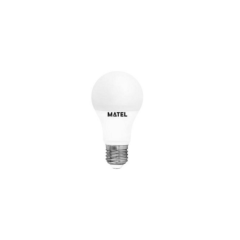 Compra Bombilla led estandar alum más pc e27 luz calida 1450lm 15w MATEL 23969 al mejor precio