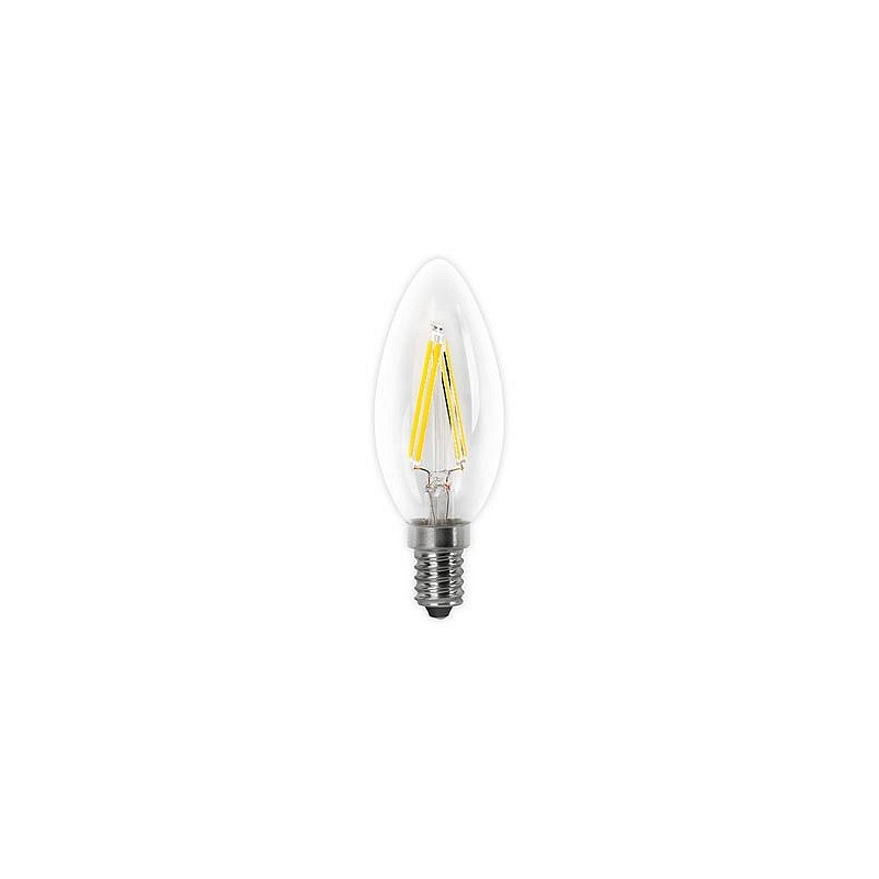 Compra Bombilla led filamento vela e14 luz calida 400lm 4w MATEL 23162 al mejor precio