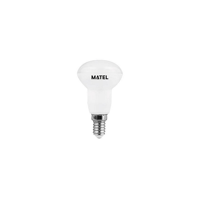 Compra Bombilla led reflectora e14 luz calida 550lm 6w MATEL 21934 al mejor precio