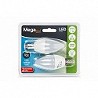 Compra Bombilla led vela (pack 2 unidades) e14 luz neutra 390lm 5w MEGALED GIG14E-C-50NP2 al mejor precio