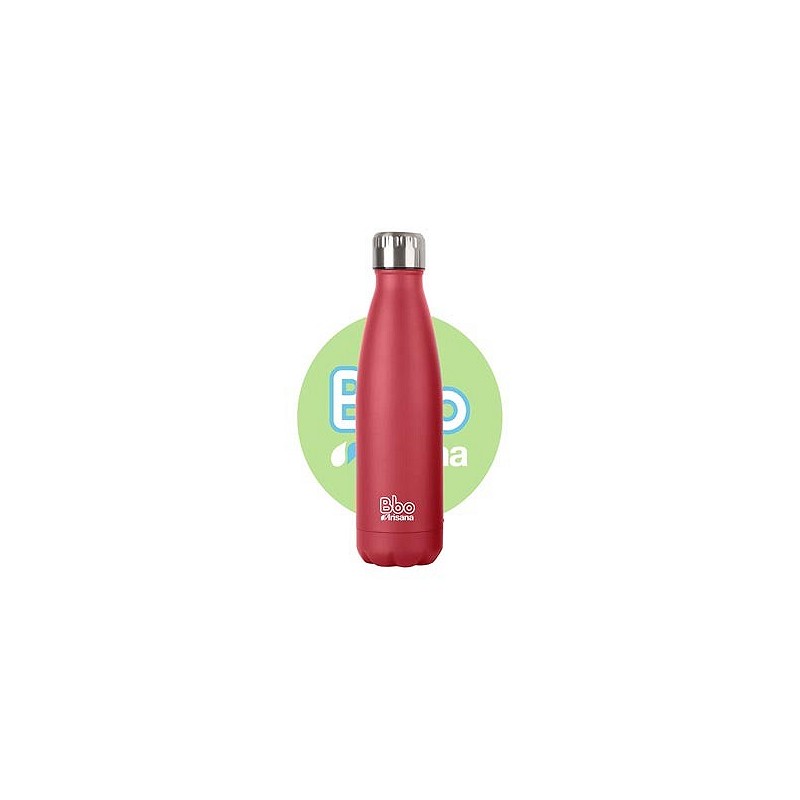 Compra Botella termo inox rojo 500 ml BBO IRISANA 72.BB07.500.RJ al mejor precio