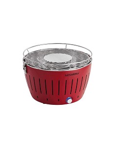 Compra Barbacoa carbon sobremesa classic diámetro 34 cm roja LOTUSGRILL G-RO-34P al mejor precio