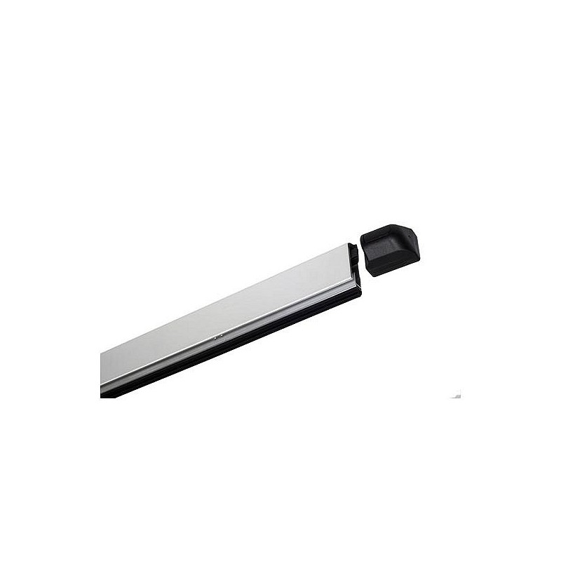 Compra Burlete bajo puerta aluminio/goma retractil 83 cm plata BST020834 al mejor precio