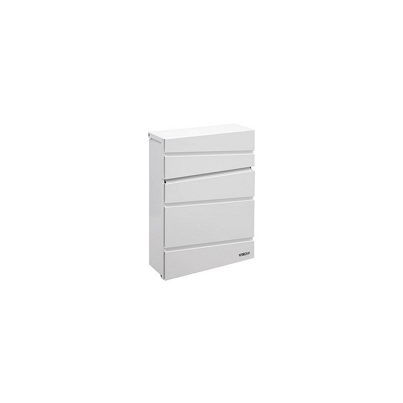 Compra BUZON EXTERIOR ACERO FLYSCH BLANCO 27,5 X 36,5 X 10 CM ARREGUI E6921 al mejor precio