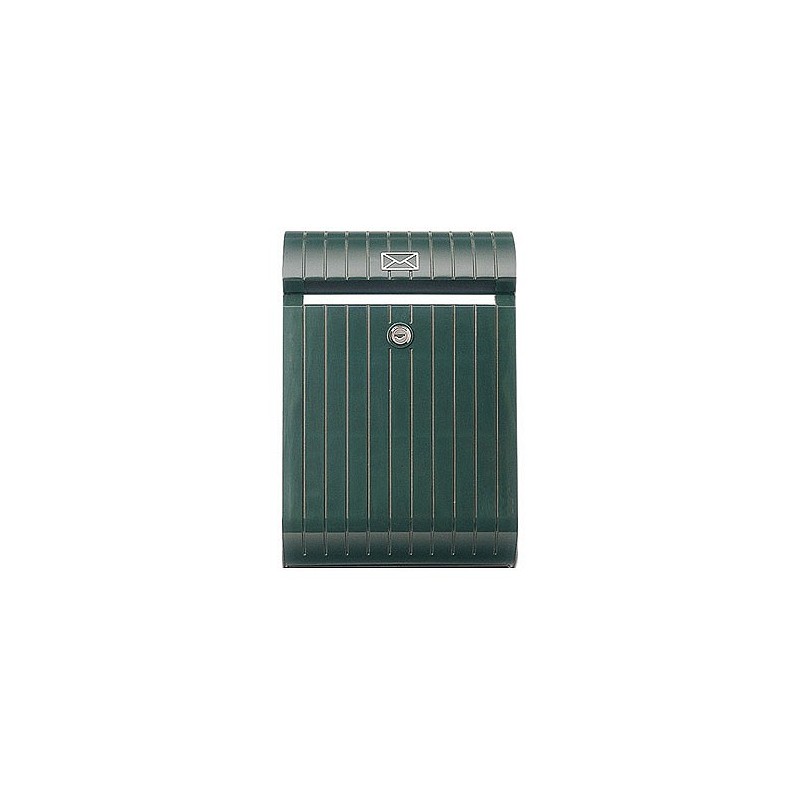 Compra Buzon exterior plastico piccolo verde 25,2x11,0x37,7 cm TATAY 44003 al mejor precio