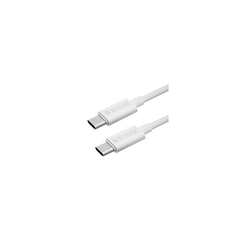 Compra Cable conexion usb c to usb c blanco KODAK 30425972 al mejor precio